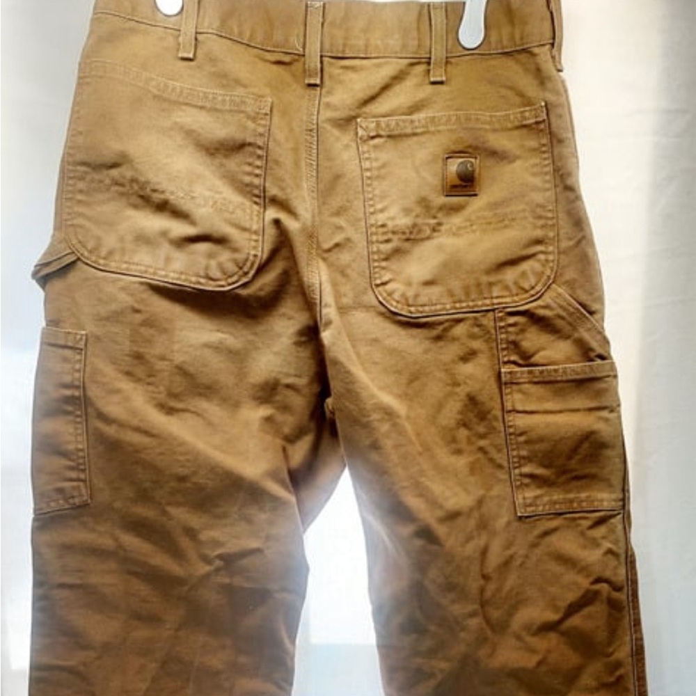 Preowned Men's Vintage Carhartt carpenter pants size 32/30 (Tan)